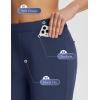 imagebaleaf Womens Golf Pant Winter Fleece Lined Pants with Belt Loops Pockets Travel Work CasualBnavy Blue