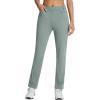 imagebaleaf Womens Golf Pant Winter Fleece Lined Pants with Belt Loops Pockets Travel Work CasualDdark Grey