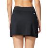 imagebaleaf Womens Golf Skorts Tennis Skirts with Pockets Athletic Running Workout Sports01black