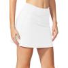 imagebaleaf Womens Golf Skorts Tennis Skirts with Pockets Athletic Running Workout Sports01white