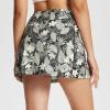 imagebaleaf Womens Golf Skorts Tennis Skirts with Pockets Athletic Running Workout Sports02printed Gray Leaf