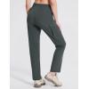 imagebaleaf Womens Hiking Pants Cargo Quick Dry Pants Water Resistant Loose Lightweight Travel Fishing Outdoor UPF50Gray