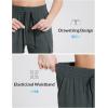 imagebaleaf Womens Hiking Pants Cargo Quick Dry Pants Water Resistant Loose Lightweight Travel Fishing Outdoor UPF50Gray