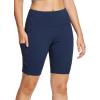imagebaleaf Womens Hiking Shorts High Waist Biker Shorts Close Fit Cargo Zip Pockets Running Outdoor Travel WorkoutNavy Blue