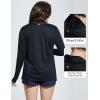 imagebaleaf Womens Long Sleeve Sun Shirts UPF 50 Lightweight Open Front Cardigan with Pockets Beach Cover Up SPF Sun WrapBlacklong Sleeve