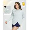 imagebaleaf Womens Long Sleeve Sun Shirts UPF 50 Lightweight Open Front Cardigan with Pockets Beach Cover Up SPF Sun WrapGreylong Sleeve