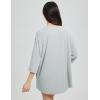 imagebaleaf Womens Long Sleeve Sun Shirts UPF 50 Lightweight Open Front Cardigan with Pockets Beach Cover Up SPF Sun WrapLight Gray34 Sleeve