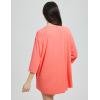 imagebaleaf Womens Long Sleeve Sun Shirts UPF 50 Lightweight Open Front Cardigan with Pockets Beach Cover Up SPF Sun WrapPink34 Sleeve