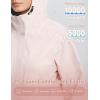 imagebaleaf Womens Rain Jacket Waterproof Lightweight Hooded Windbreaker Hiking Traveling Outdoor RaincoatPink
