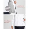 imagebaleaf Womens Rain Jacket Waterproof Lightweight Hooded Windbreaker Hiking Traveling Outdoor RaincoatWhite