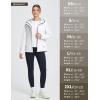 imagebaleaf Womens Rain Jacket Waterproof Lightweight Hooded Windbreaker Hiking Traveling Outdoor RaincoatWhite