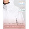 imagebaleaf Womens Rain Jacket Waterproof Lightweight Hooded Windbreaker Hiking Traveling Outdoor RaincoatWhite
