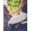 imagebaleaf Womens Riding Pants Equestrian Breeches KneePatch Horse Riding Tights Horseback Belt Loops Pockets UPF501gray