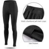 imagebaleaf Womens Riding Pants Equestrian Breeches KneePatch Horse Riding Tights Horseback Belt Loops Pockets UPF50Suedeblack