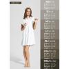 imagebaleaf Womens Short Sleeve UPF 50 Cover Up with Pockets Quick Dry Beach Coverups Sun Protection SwimwearWhite