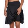 imagebaleaf Womens Skorts Skirts 20quot Knee Length Long Golf Sports Casual Skirts Modest with PocketsBlack