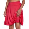 imagebaleaf Womens Skorts Skirts 20quot Knee Length Long Golf Sports Casual Skirts Modest with PocketsDeep Pink