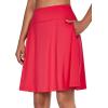 imagebaleaf Womens Skorts Skirts 20quot Knee Length Long Golf Sports Casual Skirts Modest with PocketsDeep Pink