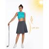 imagebaleaf Womens Skorts Skirts 20quot Knee Length Long Golf Sports Casual Skirts Modest with PocketsGrey
