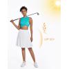 imagebaleaf Womens Skorts Skirts 20quot Knee Length Long Golf Sports Casual Skirts Modest with PocketsWhite