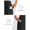 imagebaleaf Womens Skorts Skirts Hiking Cargo Skorts Pockets 19quot Knee Length Long Athletic Quick Dry Skirts UPF 50Black