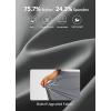 imagebaleaf Womens Skorts Skirts Hiking Cargo Skorts Pockets 19quot Knee Length Long Athletic Quick Dry Skirts UPF 50Dark Gray