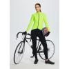 imagebaleaf Womens Thermal Cycling Jersey Long Sleeve Winter 4 Pockets Bike Fleece Jackets Windproof Reflevtive Cold Weather01fluorescent Yellow