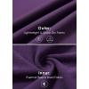 imagebaleaf Womens Thermal Cycling Jersey Long Sleeve Winter 4 Pockets Bike Fleece Jackets Windproof Reflevtive Cold Weather02purple