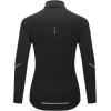 imagebaleaf Womens Thermal Cycling Jersey Long Sleeve Winter 4 Pockets Bike Fleece Jackets Windproof Reflevtive Cold Weather03black