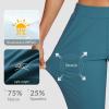 imagebaleaf Womens Travel Pants Lightweight Stretch with Zipper Pockets Petite Ankle Dressy Golf Work Business Casual SlacksDark Green