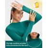 imagebaleaf Womens UPF 50 Sun Shirts UV Protection Hoodie Neck Gaiter SPF Lightweight Clothing for Hiking Fishing OutdoorGreen