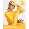 imagebaleaf Womens UPF 50 Sun Shirts UV Protection Hoodie Neck Gaiter SPF Lightweight Clothing for Hiking Fishing OutdoorYellow
