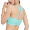 imagebaleaf Womens UPF 50 Swim Bra Modest Bikini Top Quick Dry Workout Sport Bra Under Rash GuardBlue