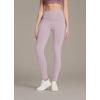 imagebaleaf Womens Winter Cycling Pants Padded Bike Thermal Tights Fleece Lined Leggings Water Resistant Cold Weather Gel PocketsPurple