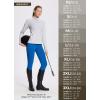 imagebaleaf Womens Winter Riding Pants Full Seat Breeches Fleece Horse Equestrian Tights Horseback Leggings Zipper PocketsBlue