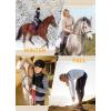 imagebaleaf Womens Winter Riding Pants Full Seat Breeches Fleece Horse Equestrian Tights Horseback Leggings Zipper PocketsBrown