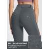 imagebaleaf Womens Winter Riding Pants Full Seat Breeches Fleece Horse Equestrian Tights Horseback Leggings Zipper PocketsGrey