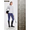 imagebaleaf Womens Winter Riding Pants Full Seat Breeches Fleece Horse Equestrian Tights Horseback Leggings Zipper PocketsNavy Blue