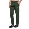 imagebaleaf Mens Fleece Pants Winter Cycling Pants Mountain Bike Clothing Thermal Cold Weather Running GearA01green