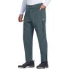 imagebaleaf Mens Winter Cycling Pants Thermal Mountain Bike Pants Water Resistant Cold Weather Hiking Running Bicycle Outdoor01fleece Grey