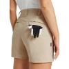 imagebaleaf Womens Golf Shorts Stretch 45quot Quick Dry Mesh Breathable Hiking Spandex Active with Pockets AthleticKhaki