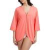 Pink-3/4 Sleeve