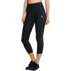 imagebaleaf Womens Padded Bike Pants High Waist Cycling Shorts 34 Bicycle Capris Legging Zipper Pockets UPF 5020 Inchgrey Line