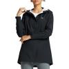 imagebaleaf Womens Rain Jacket Waterproof Lightweight Long Raincoat Travel Outdoor Hooded WindbreakerBlack