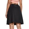 imagebaleaf Womens Skorts Skirts 20quot Knee Length Long Golf Sports Casual Skirts Modest with PocketsBlack