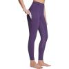 imagebaleaf Womens Winter Riding Pants Full Seat Breeches Fleece Horse Equestrian Tights Horseback Leggings Zipper PocketsPurple