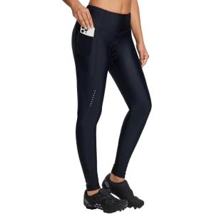 imagebaleaf Womens Bike Pants 4D Padded Cycling Tights High Waisted Bicycle Clothes Pockets Biking Apparel UPF 5002black