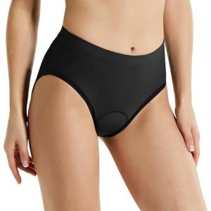 imagebaleaf Womens Cycling Underwear Padded Bike Shorts Padding Spin Biker Briefs Biking GearAll Black