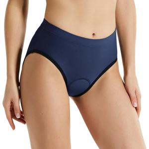 imagebaleaf Womens Cycling Underwear Padded Bike Shorts Padding Spin Biker Briefs Biking GearBlue