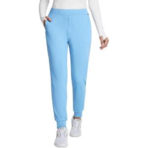 imagebaleaf Womens Fleece Lined Pants Joggers Water Resistant Zipper Pockets Winter Thermal Golf Pants Cold Weather GearNiagara